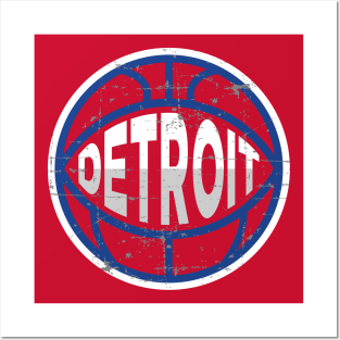 Detroit Basketball 1 Posters and Art